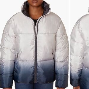 Nicole Miller Ombré Puffer Jacket- Women